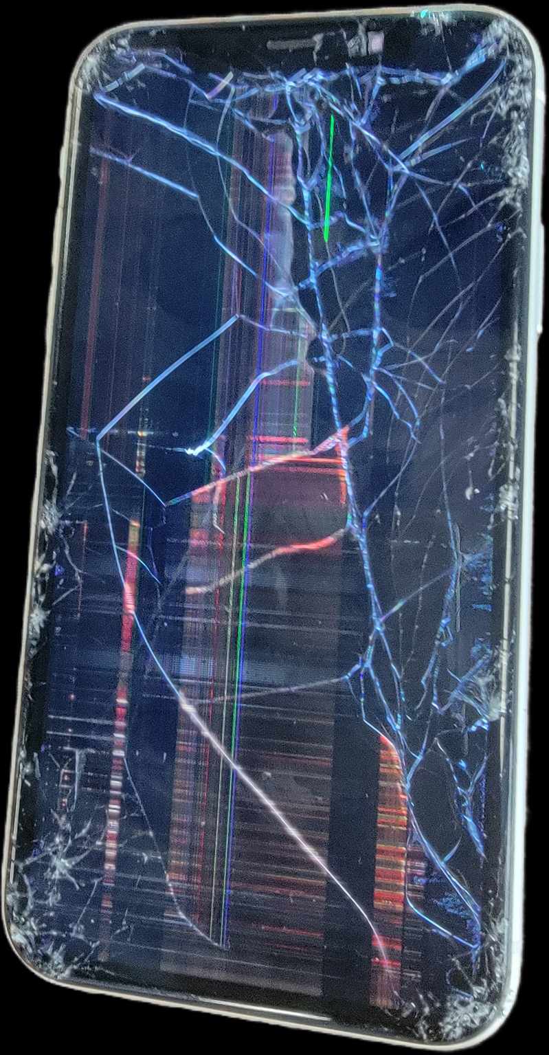 cracked iphone 11 screen